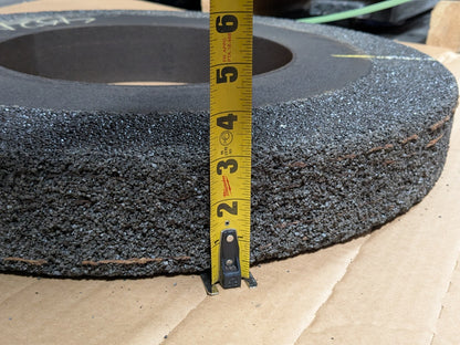 Norton Foundry Grinding Wheel 24" Diameter 3" Thick 12" Center 69