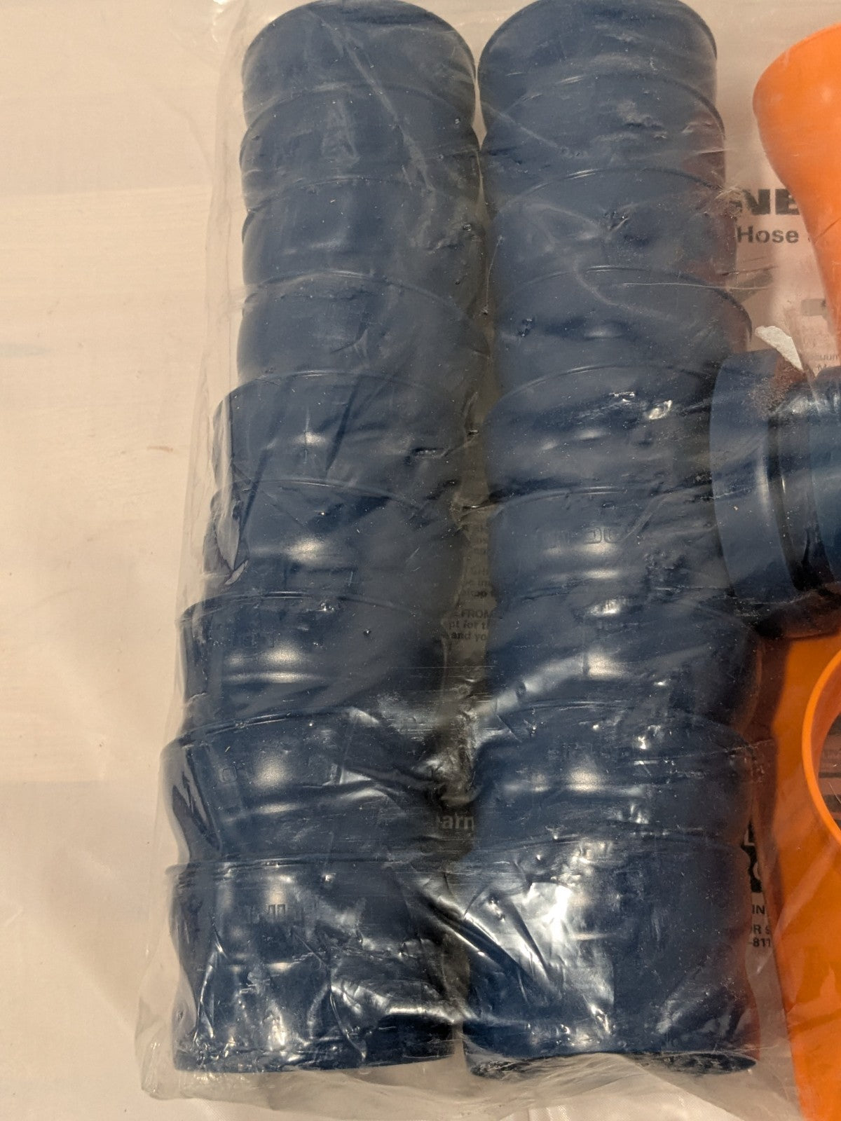 Loc-Line Shop Vacuum Kit, 2.5", Blue/Orange 80813