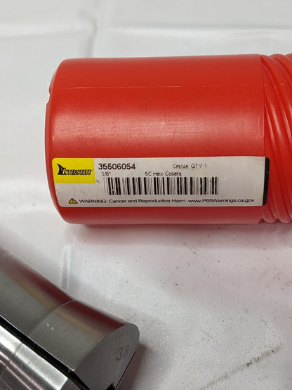 Interstate 5C Collet: 3/8, Hex 0.00394 TIR 35506054