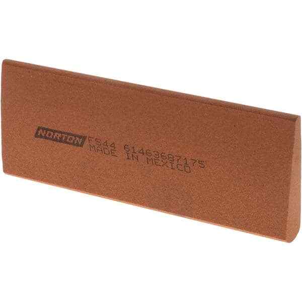 Norton Alum Oxide Sharpening Stone 4-1/2"L 1-3/4"D 1/2" Thick Qty