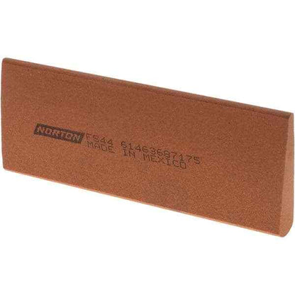 Norton Alum Oxide Sharpening Stone 4-1/2"L 1-3/4"D 1/2" Thick Qty