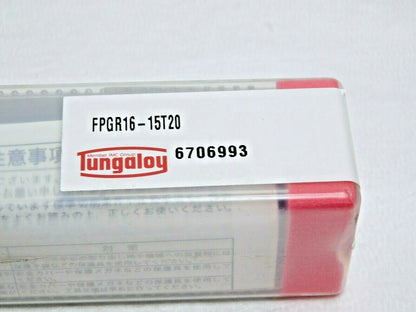 Tungaloy Indexable Grooving Toolholder External RH 1"x1" "FPGR16-15T20 6706993