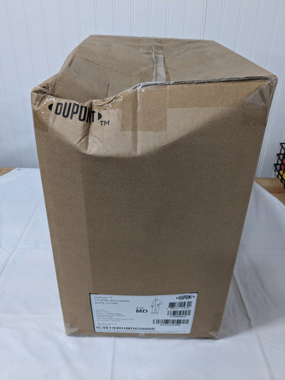 Dupont Shoe Cover: Non Chemical-Resistant, Sz M Box of 300 IC461SWHMD03000B