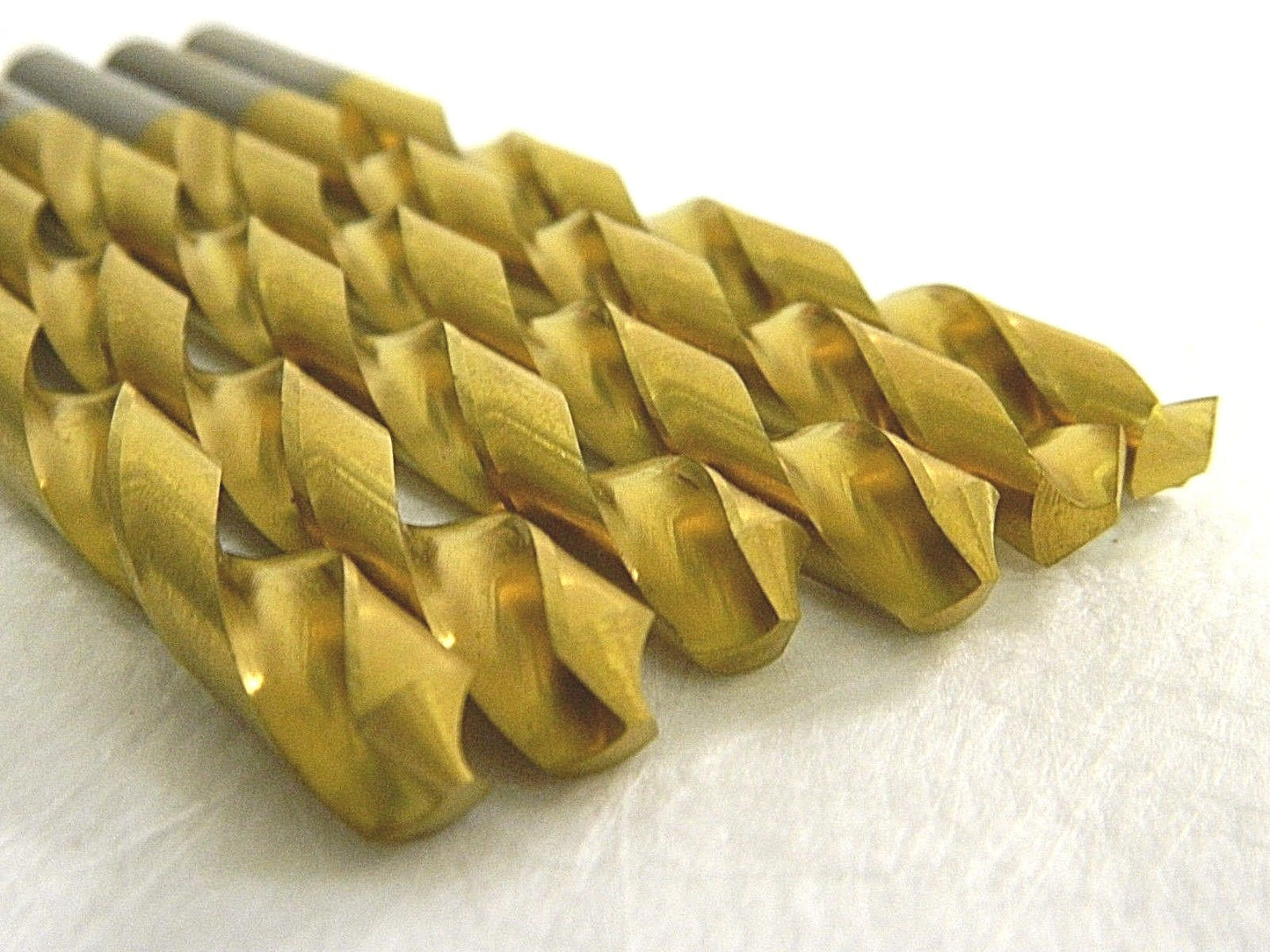Hertel Jobber Drills TiN Finish 13/32" Dia. 118° HSS Qty 6 85704591