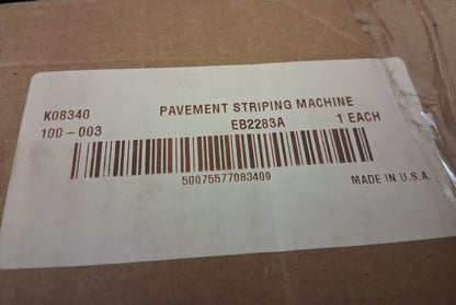 Krylon Pavement Striping Machine With 2" to 4" Strip Width K08340