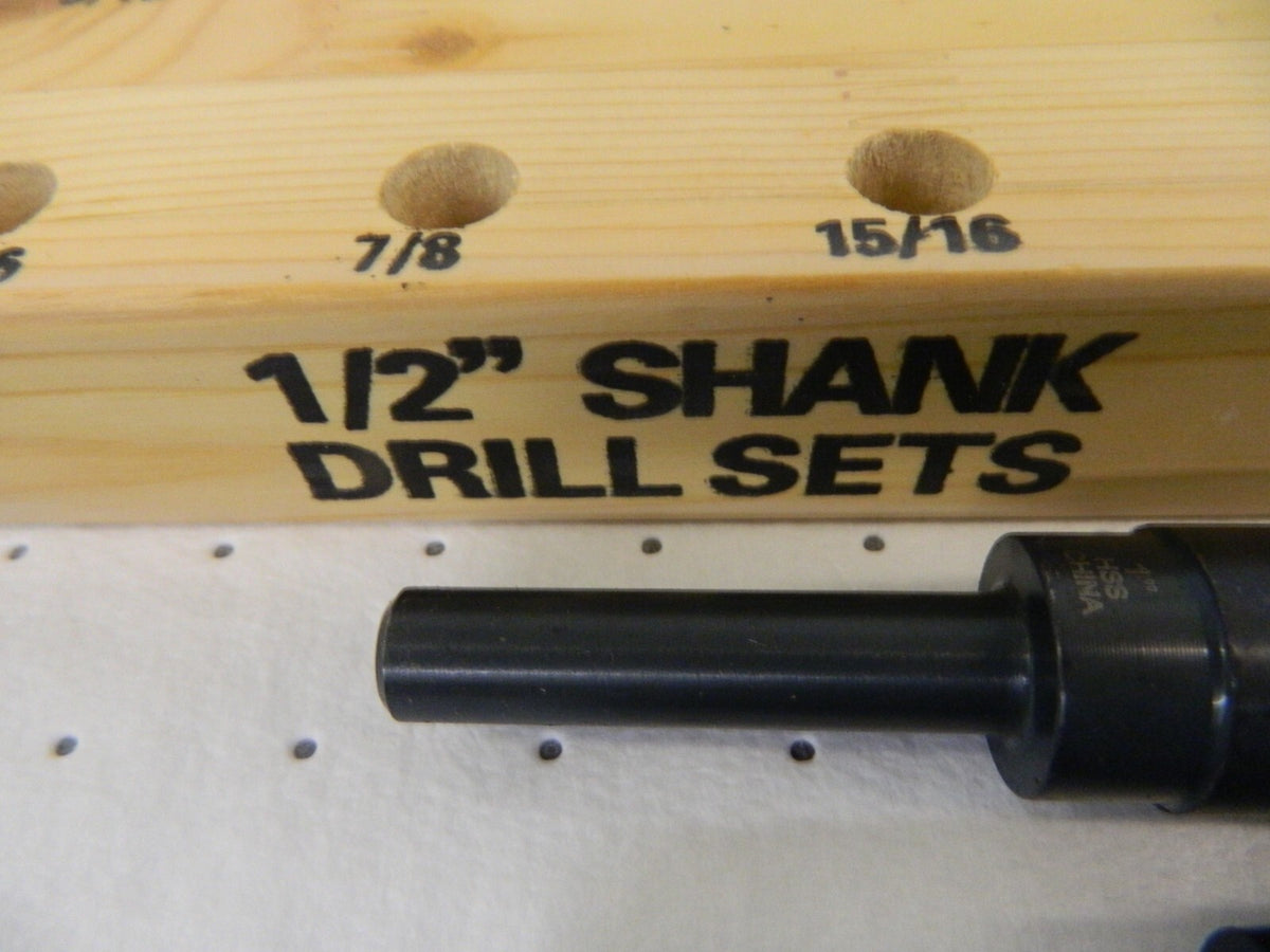 Drill Bit Set Reduced Shank Drill Bits 8 Pc 118 ° HSS 1 Drill Bit Size 79981866