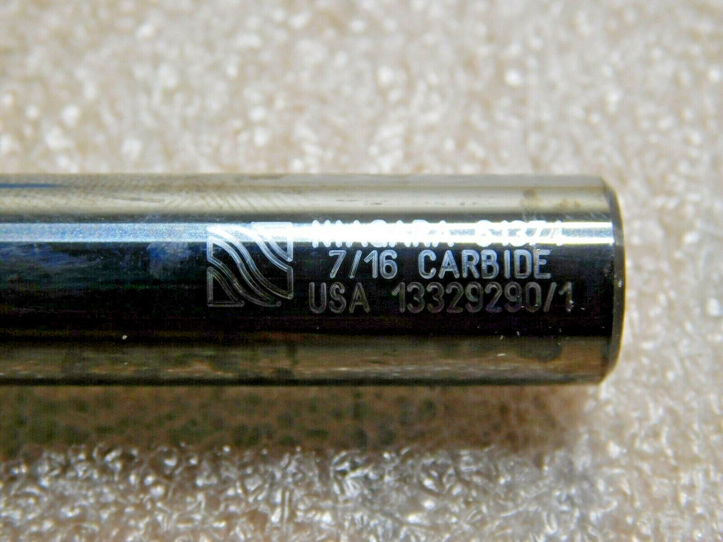 Niagara Cutter ELITE High Performance Carbide End Mill 7/16" Dia 2FL 45º N6