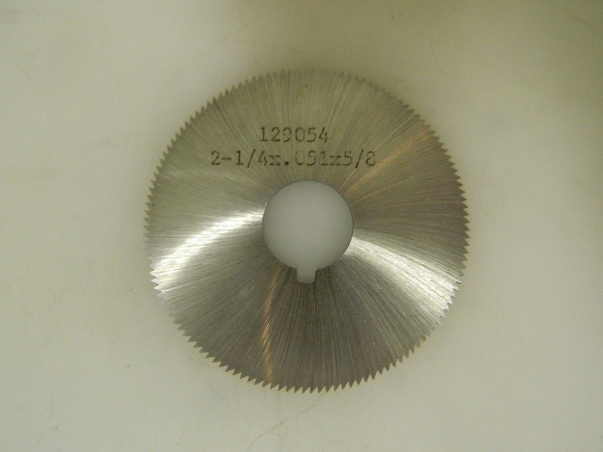 Pro Slotting Saws  2-1/4" Dia 0.051" Thick 5/8" AH Dia 60T   QTY