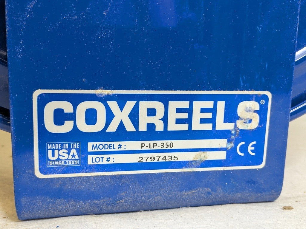 CoxReels Spring Retractable Hose Reel 50 Ft. x 3/8 In. 300 PSI Max. P-LP-350