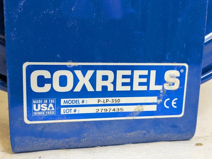 CoxReels Spring Retractable Hose Reel 50 Ft. x 3/8 In. 300 PSI Max. P-LP-350