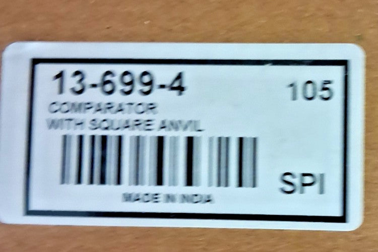 SPI Comparator Gage Stand Fine Adjustment Includes Anvil 13-699-4