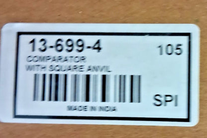SPI Comparator Gage Stand Fine Adjustment Includes Anvil 13-699-4