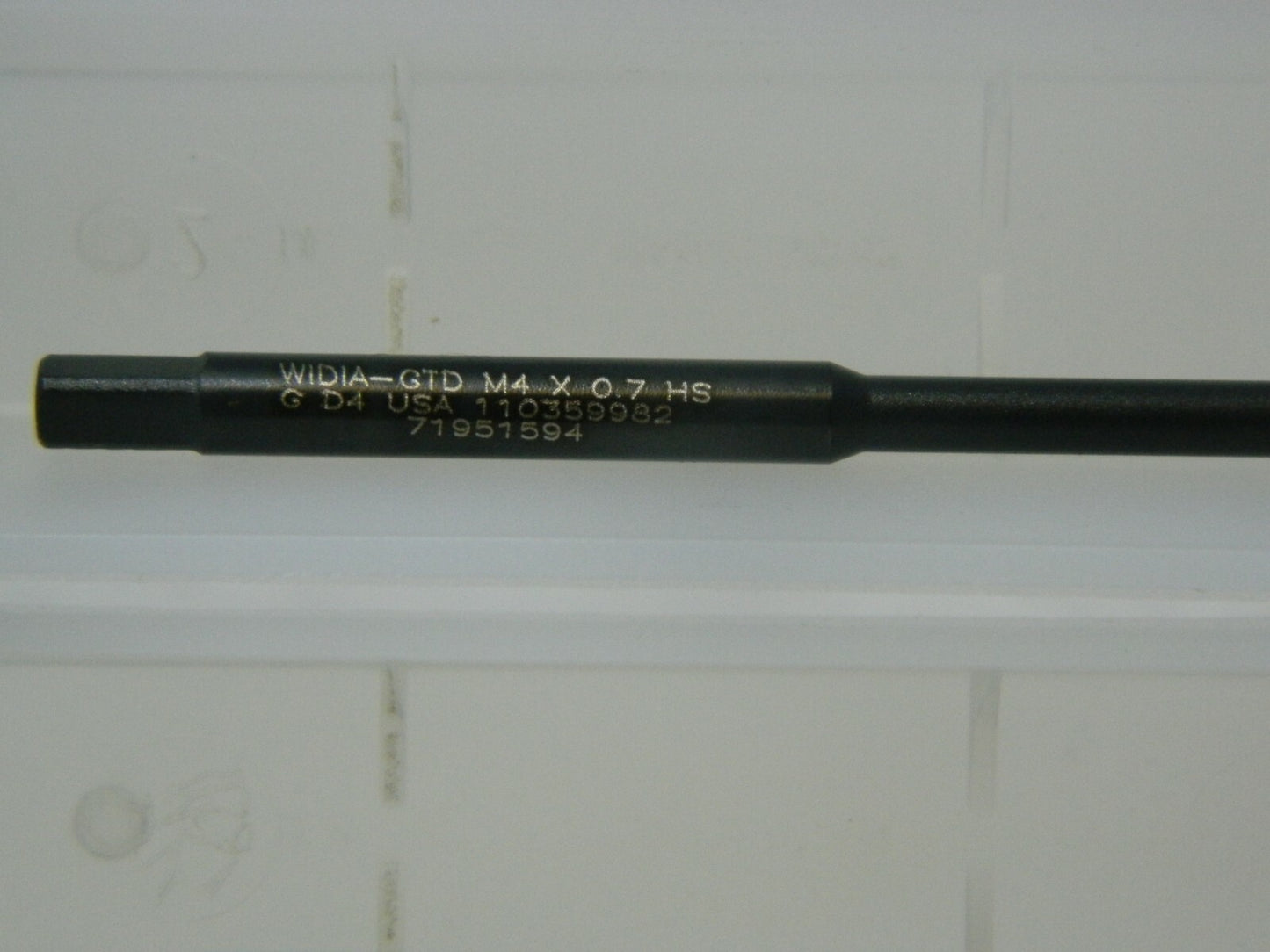 Widia HSS Spiral Point Extension Tap M4x0.70 2 FL Qty 3 2811254