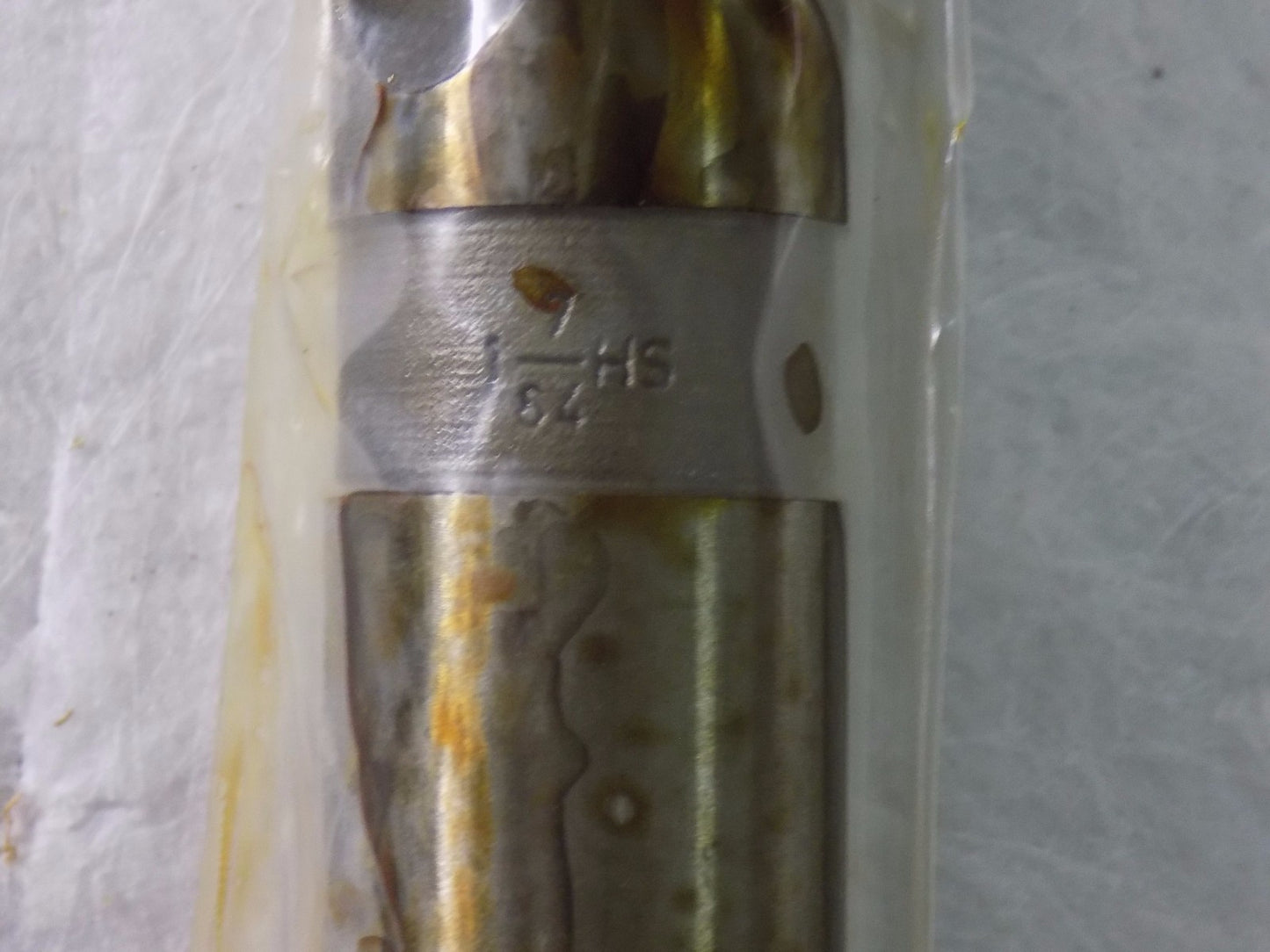 Indian Tools Mfr HSS Parallel Shank Twist Drill 1-7/64"118º RH Taper Lgth 2Fl