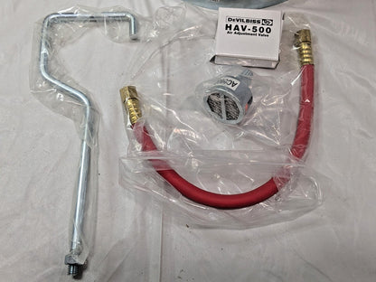 Binks 2.8 Gallon Pressure Tank Zinc Plated Double Regulator 83C-221