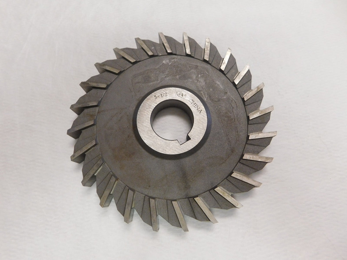 Cobalt Side Milling Cutter 5" x 1/2" x 1-1/4" 24 Teeth 321-5328