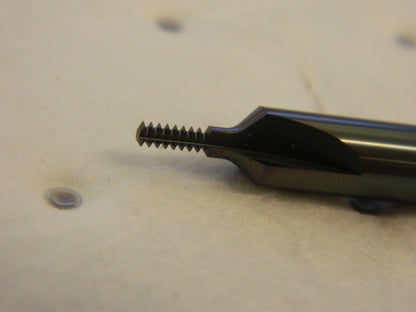 SCIENTIFIC CUTTING TOOLS Straight Flute Thread Mill: #4 to 40 3 Fl TM080-40A