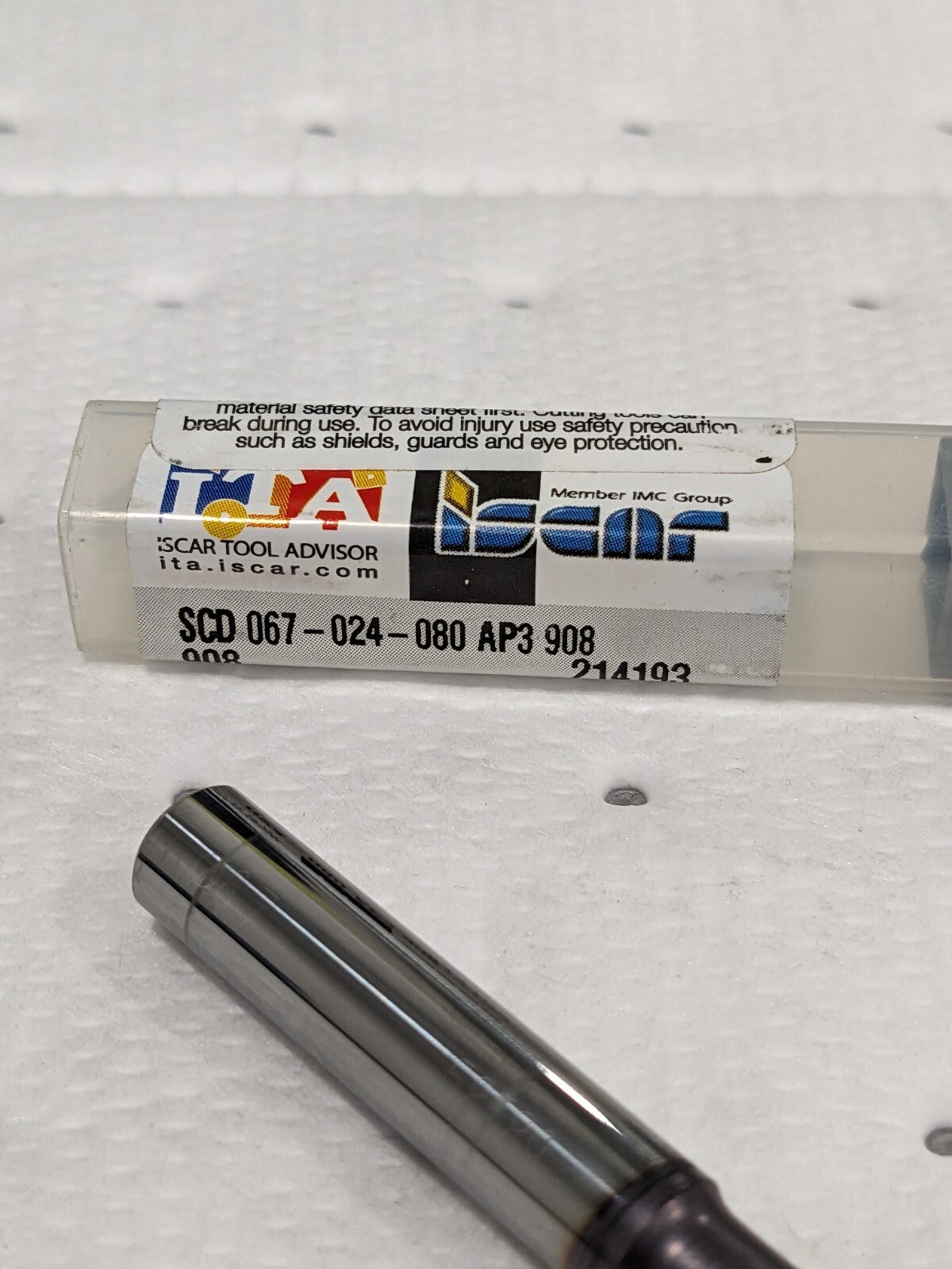 ISCAR Screw Machine Length Drill Bit: 140 °, Solid Carbide 5530354