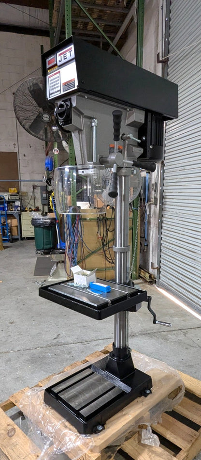 JET J-A5818 15" Drill Press  220/440V 3Phase 1HP Variable Speed *Scratch & Dent*