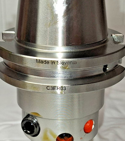 Erickson Hydraulic Tool Chuck CAT40 1/2" HoleThrough Coolant 1605103