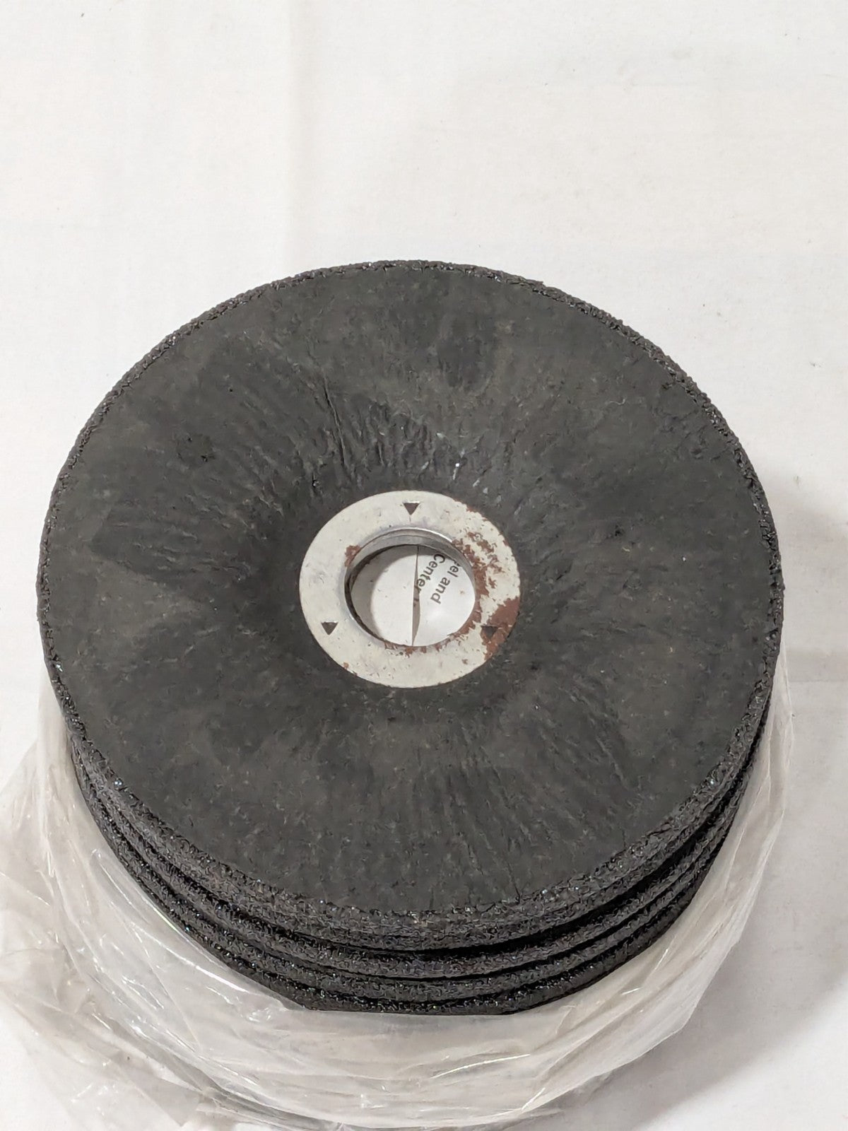 (15) Tru-Maxx Depressed-Center Wheel: Type 27, 5" Dia, 1/4" Thick 35128875