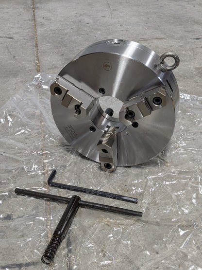 Bison Manual Lathe Chuck 3 Jaw Self Centering 12" Diameter D1-8 Mount 7-823-1238