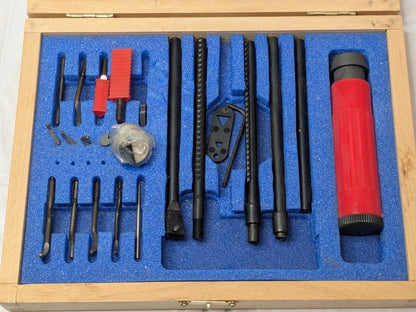 SHAVIV VARGUS 21 Piece Deburring Kit w/Wooden Case 154-29061
