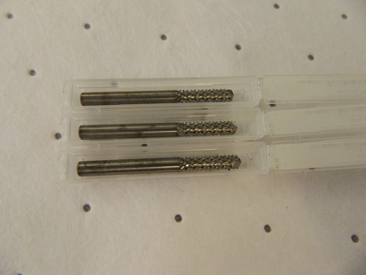 M.A. FORD Diamond Pattern Router Bits qty3: 0.1875" Dia Drill Point 23118750D