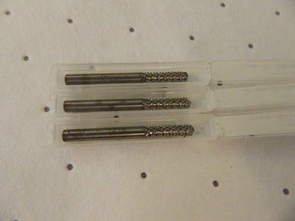 M.A. FORD Diamond Pattern Router Bits qty3: 0.1875" Dia Drill Point 23118750D