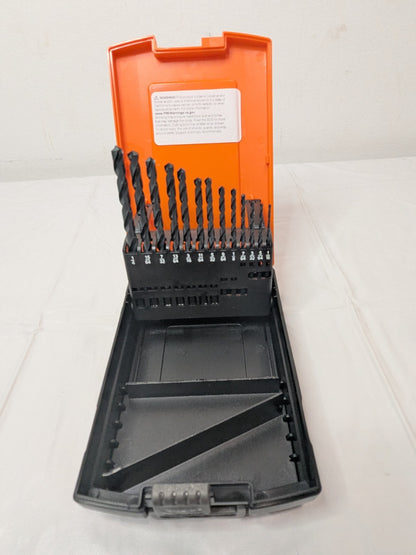 Hertel 13 Piece Drill Bit Set Jobber Length Drill Bit 118 Deg HHS 02500064