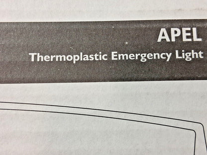 Cooper Lighting 2 Head LED Emergency Lighting Unit APEL