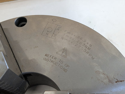 Pratt Burnerd Precision Lathe Chuck 3-Jaw Self Centering 12" Diameter 12235