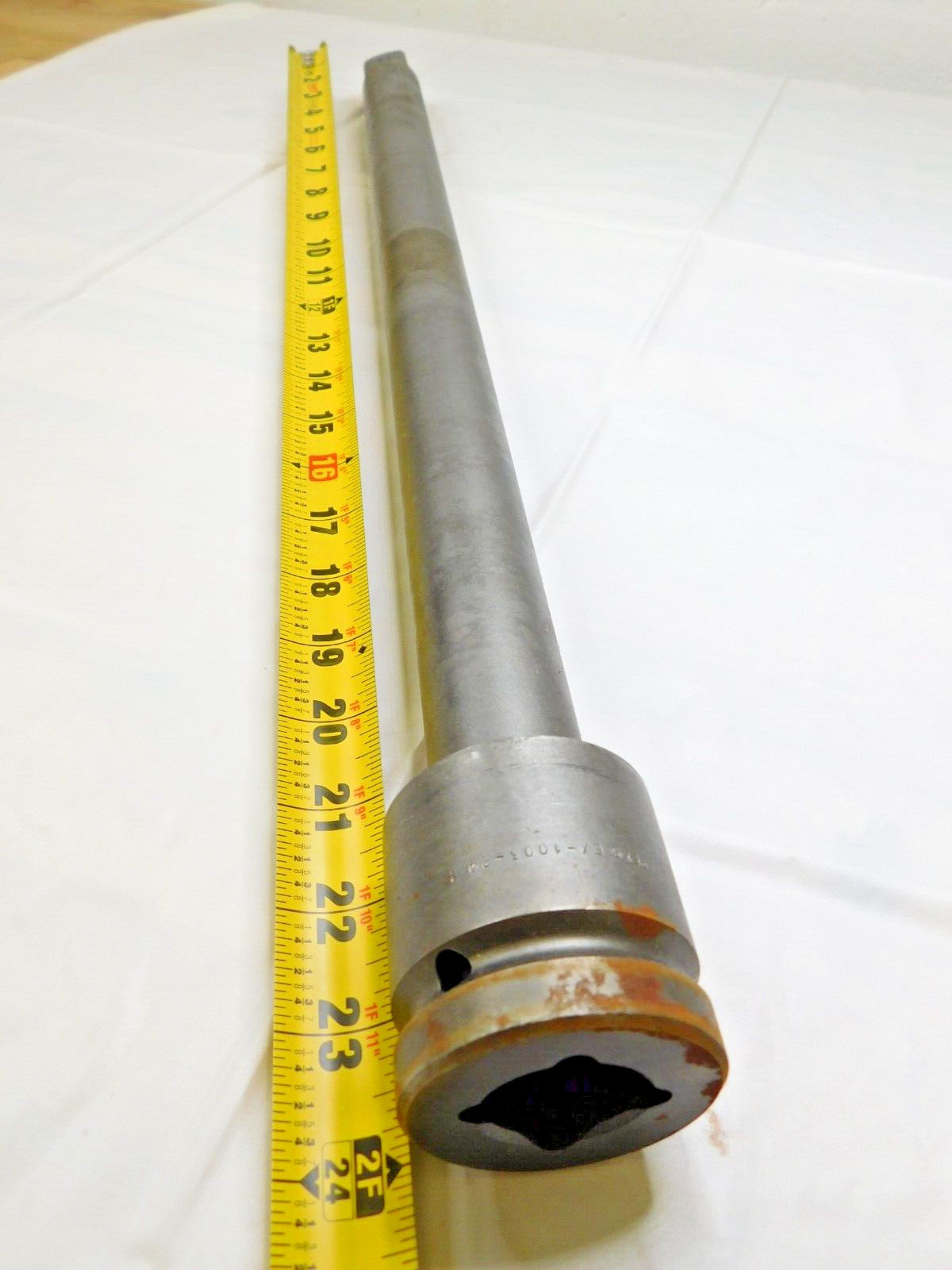 Apex Socket Extension 1" Square Drive 9/32'' Drill Hole Lock 24&q