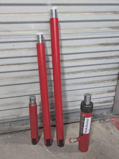 Pro Source Hydraulic Maintenance Repair Kit 10 Ton Capacity 10,000 PSI Max.