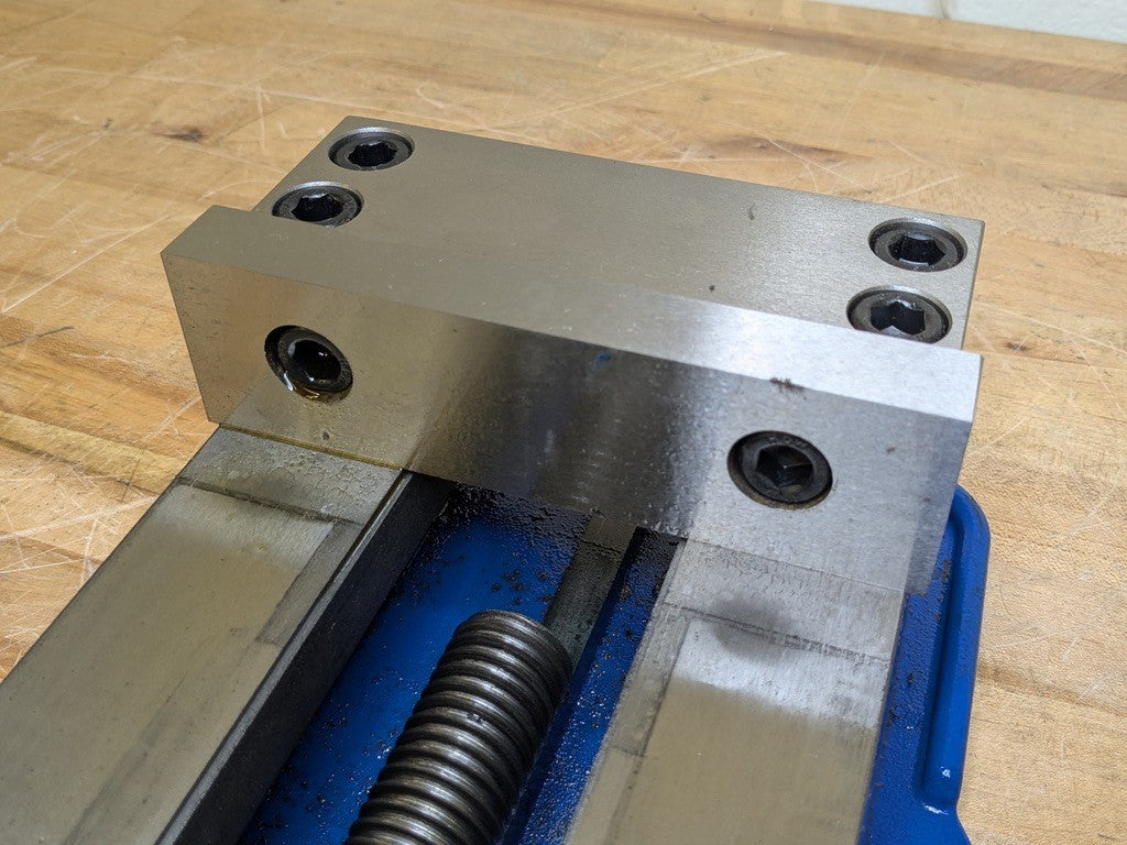 Precision Machine Vise 6" Jaw Width 6-1/4" Opening Capacity Stationary