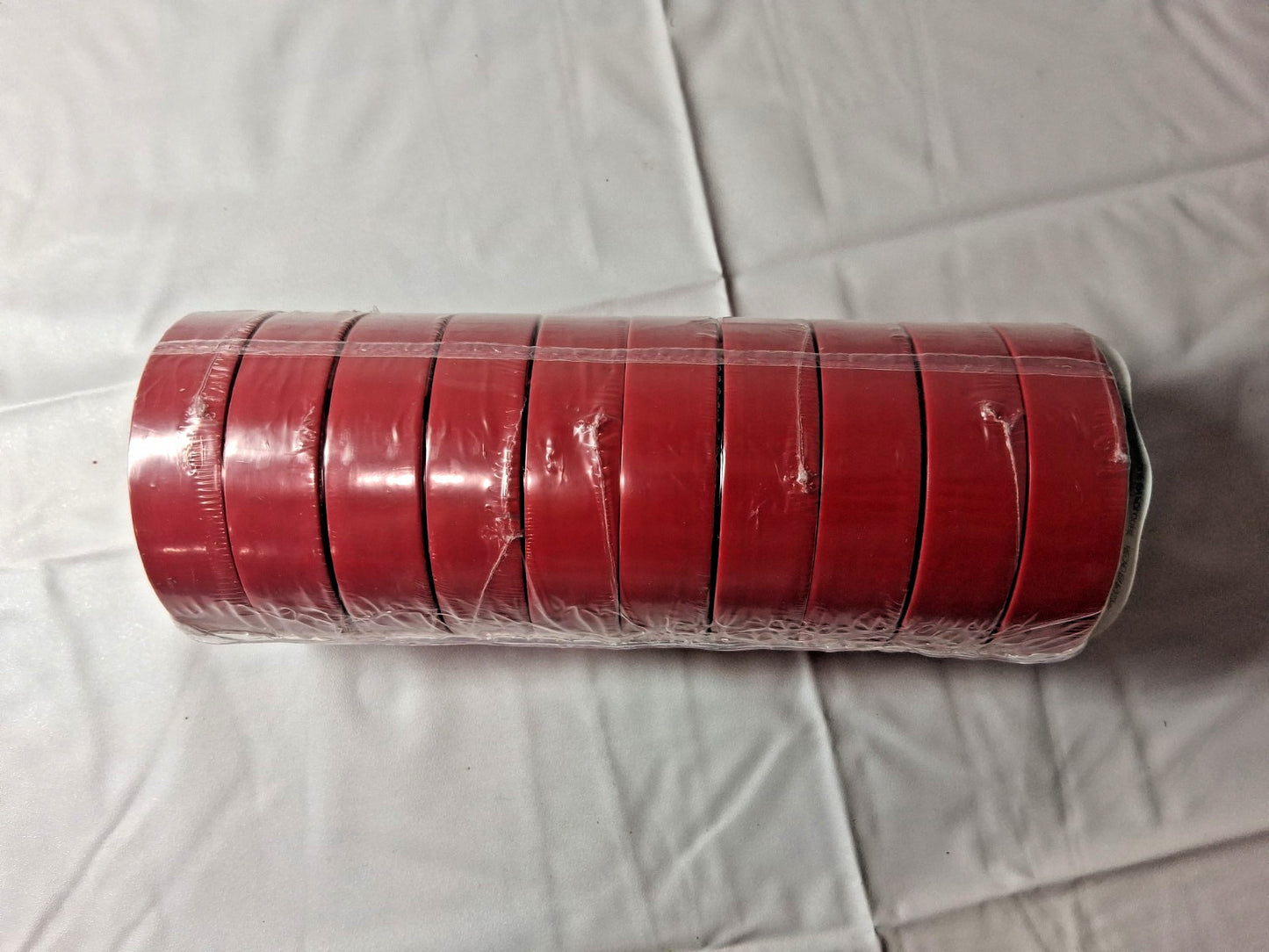 3M Red Electrical Tape 3/4" W 60'L 6 mil Thick Pack of 10 7100169492