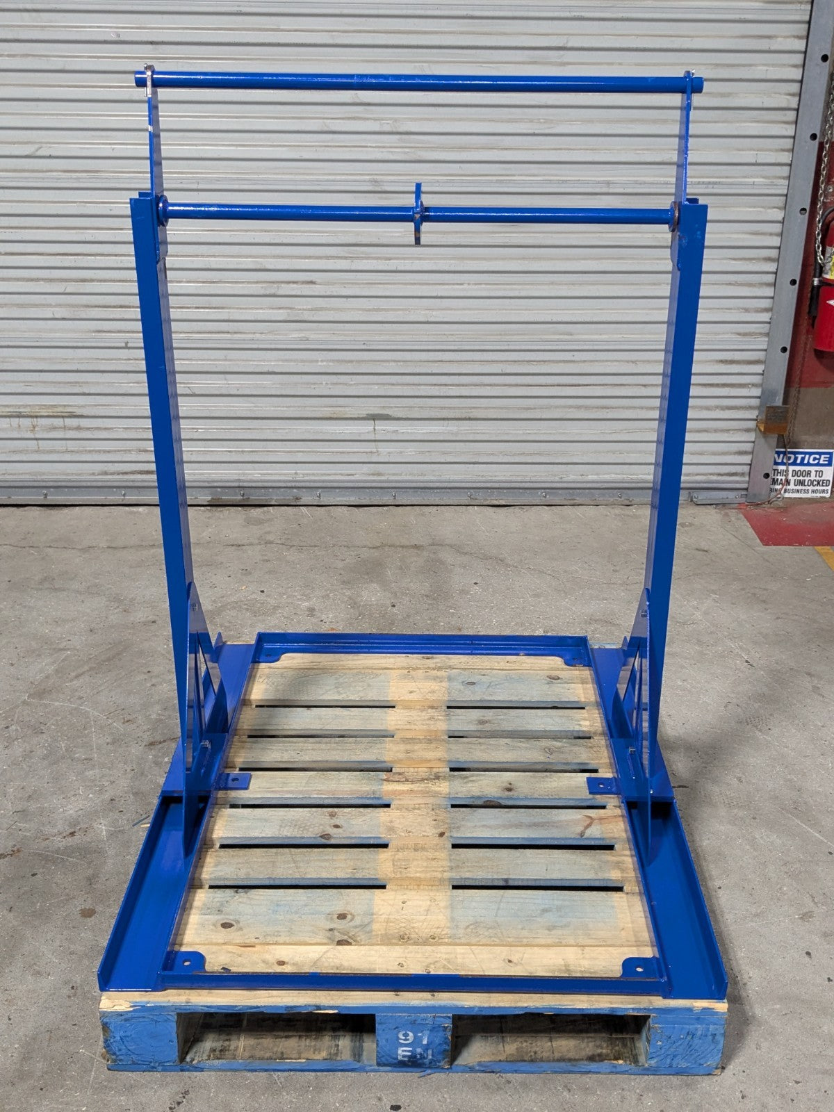 Vestil Steel Stroage Rack for Fork Extensions 400 lb Capacity FORK-R-54