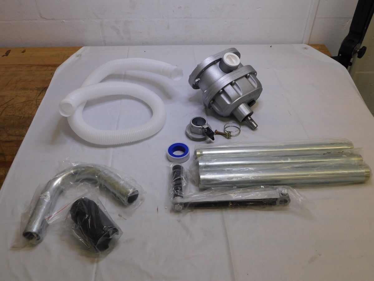 Pro-Grade Aluminum Hand Operated Rotary Pump 1-1/4" Outlet WS-PU-ROTA2-1 DAMAGE