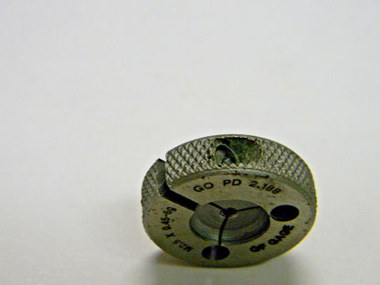 GF Gage Double Ended Ring Thread Go No Go Gage Class 6G 55334916