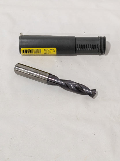 Sandvik Solid Carbide Screw Machine Drill Bit 12.9mm 140° Spiral Flute 7782476