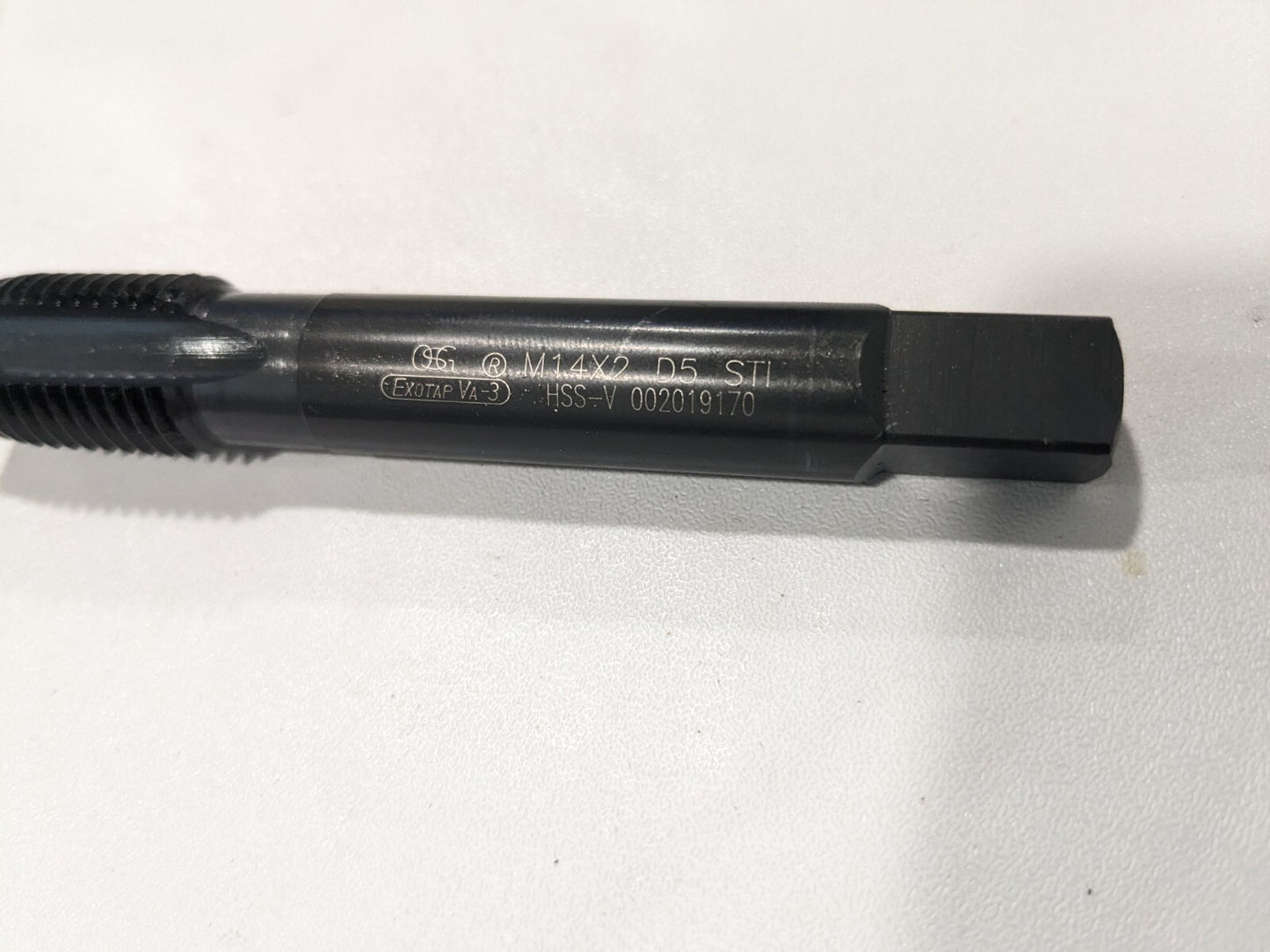 OSG Spiral Point STI Tap: M14 x 2, 3 Fl HSS 34201001