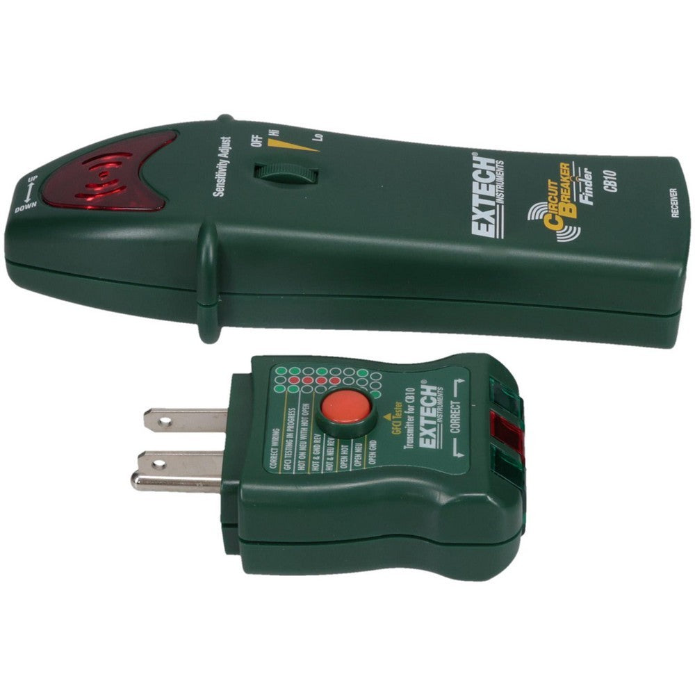 Extech Circuit Breaker Finder 110 to 125 VAC 47 to 63 Hz LED Display  CB10
