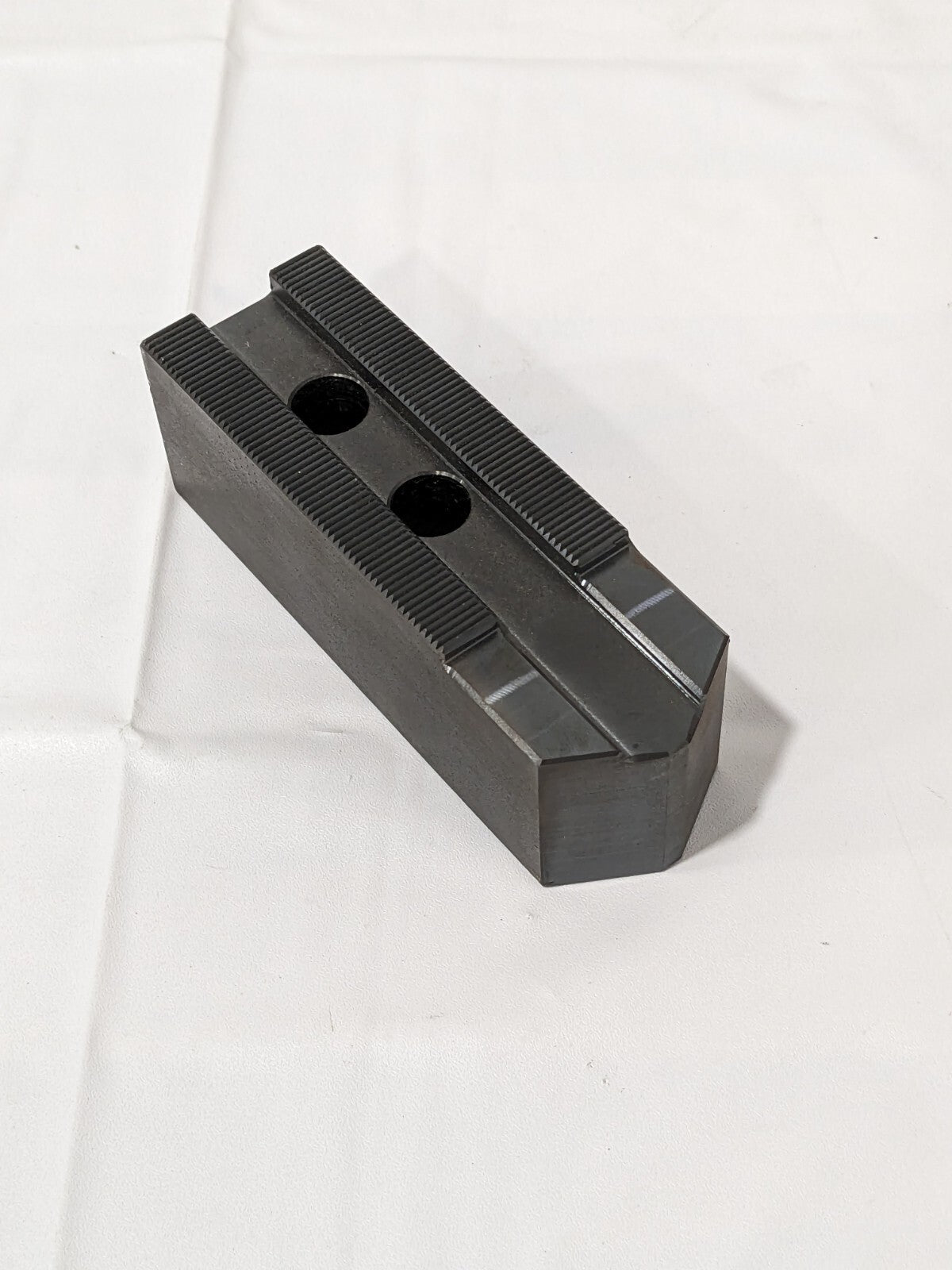 SCHUNK Soft Lathe Chuck Jaw: Serrated KM-WBL 100 Qty 1 Jaw 132602