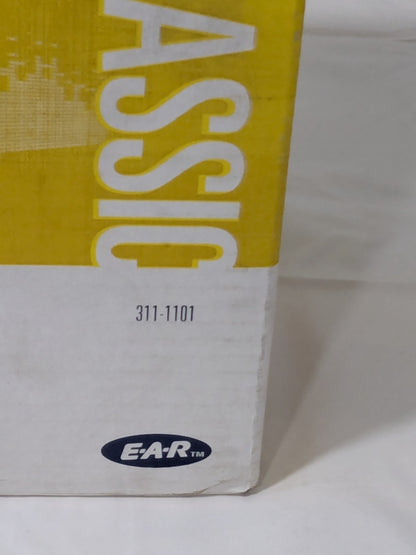 3M Earplugs: 29 dB, Foam, Barrel, Roll Down, Corded 200 Pairs 311-1101