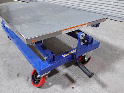 Vestil Mechanical Scissor Lift Cart 660 lb. Capacity 37" x 23" Platfor
