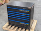 Montezuma 6 Drawer Tool Box Roller Cabinet 36" W. x 24" D. Scratch N Dent