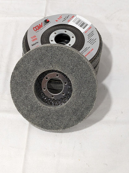 CGW Grinding Wheel 4-1/2 x 7/8 Silicon Carbide Medium-Fine Qty 4 72082