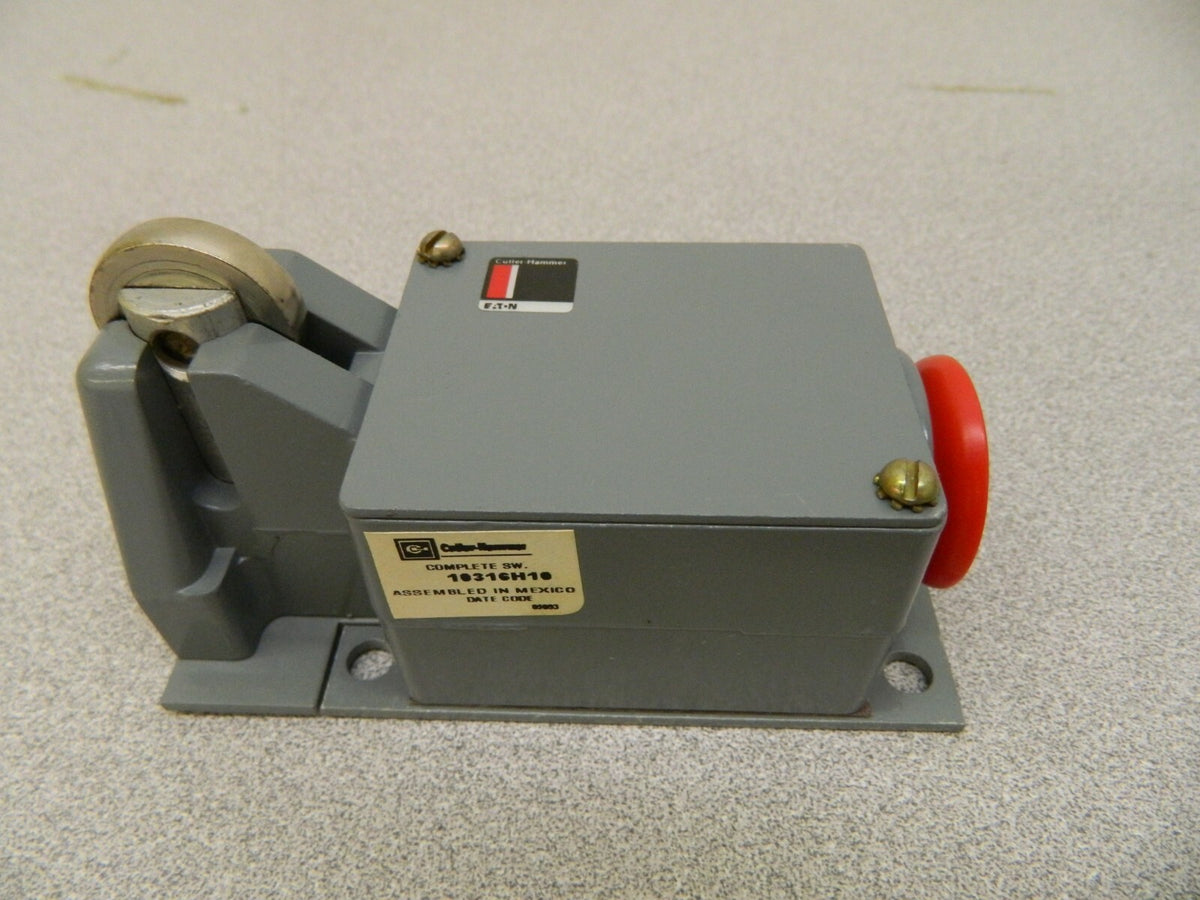 Eaton Cutler-Hammer Limit Switch General Purpose Push Roller 10316H-10