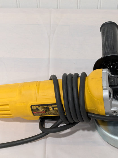 DeWALT 4-1/2" Paddle Switch Small Angle Grinder DWE4012