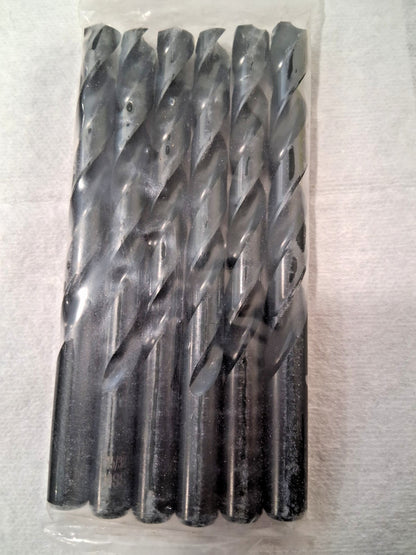 Import Jobber Length Drill Bit 15/32"Dia HSS 22379